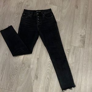 Aritzia Denim Forum Yoko High Rise Slim Size 24